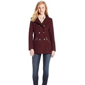 Kensie Wool Military Jacket