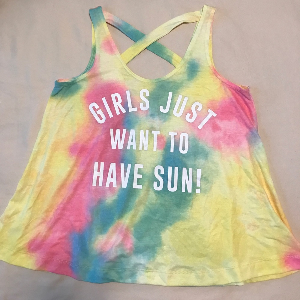 'Girls Just Want to Have Sun' Tank
