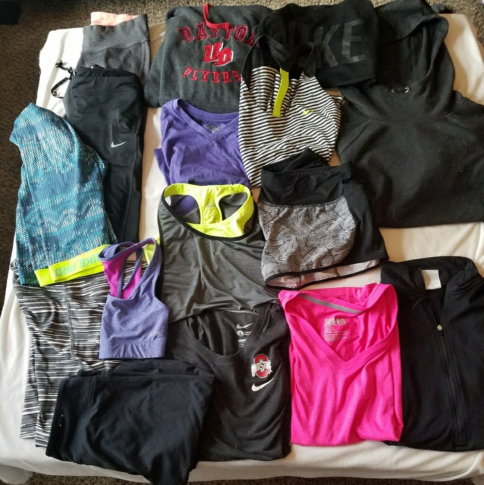 Nike athletics and other name brands