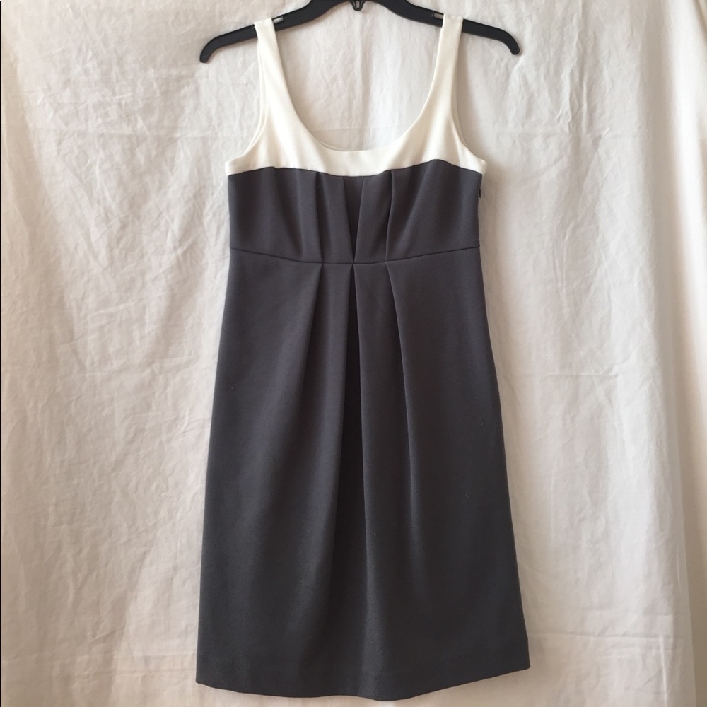 Ivory and Gray Dress