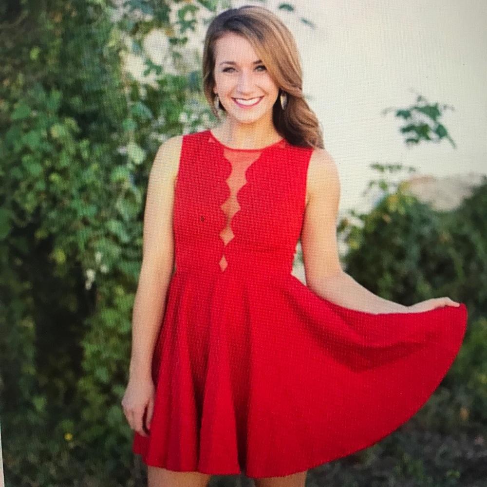 **SALE**Pretty Woman Fit and Flare Cocktail Dress - Picture 3 of 3
