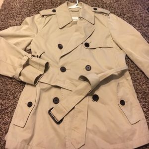 Classic tan trench