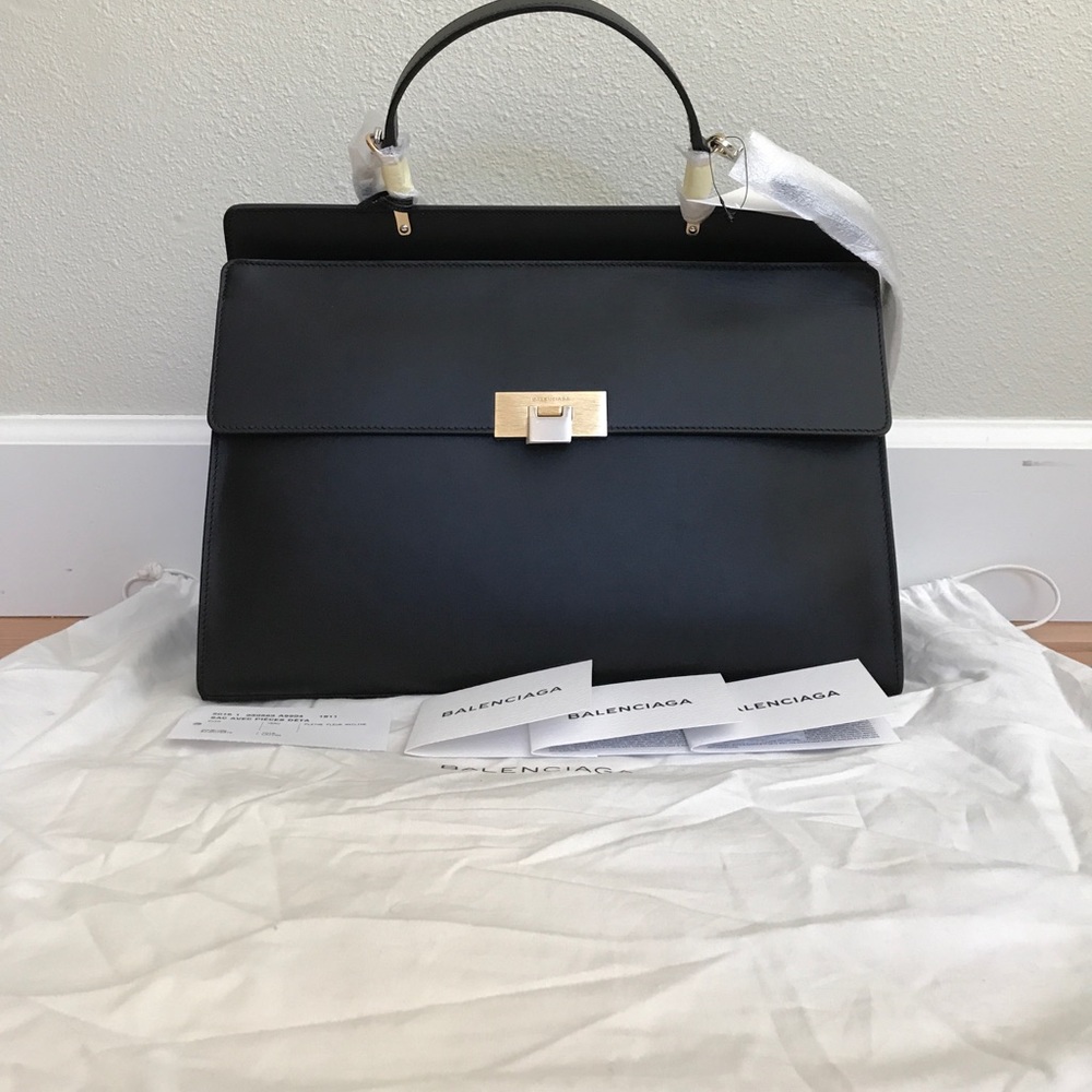 NEW Balenciaga black handbag