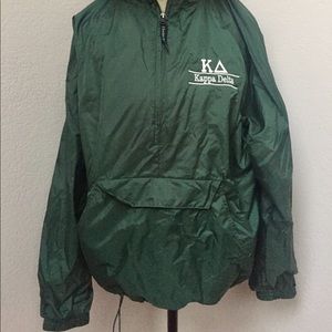 BRAND NEW Kappa Delta Green Windbreaker