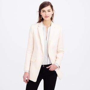NWOT J. Crew Collection Long One-Button Blazer