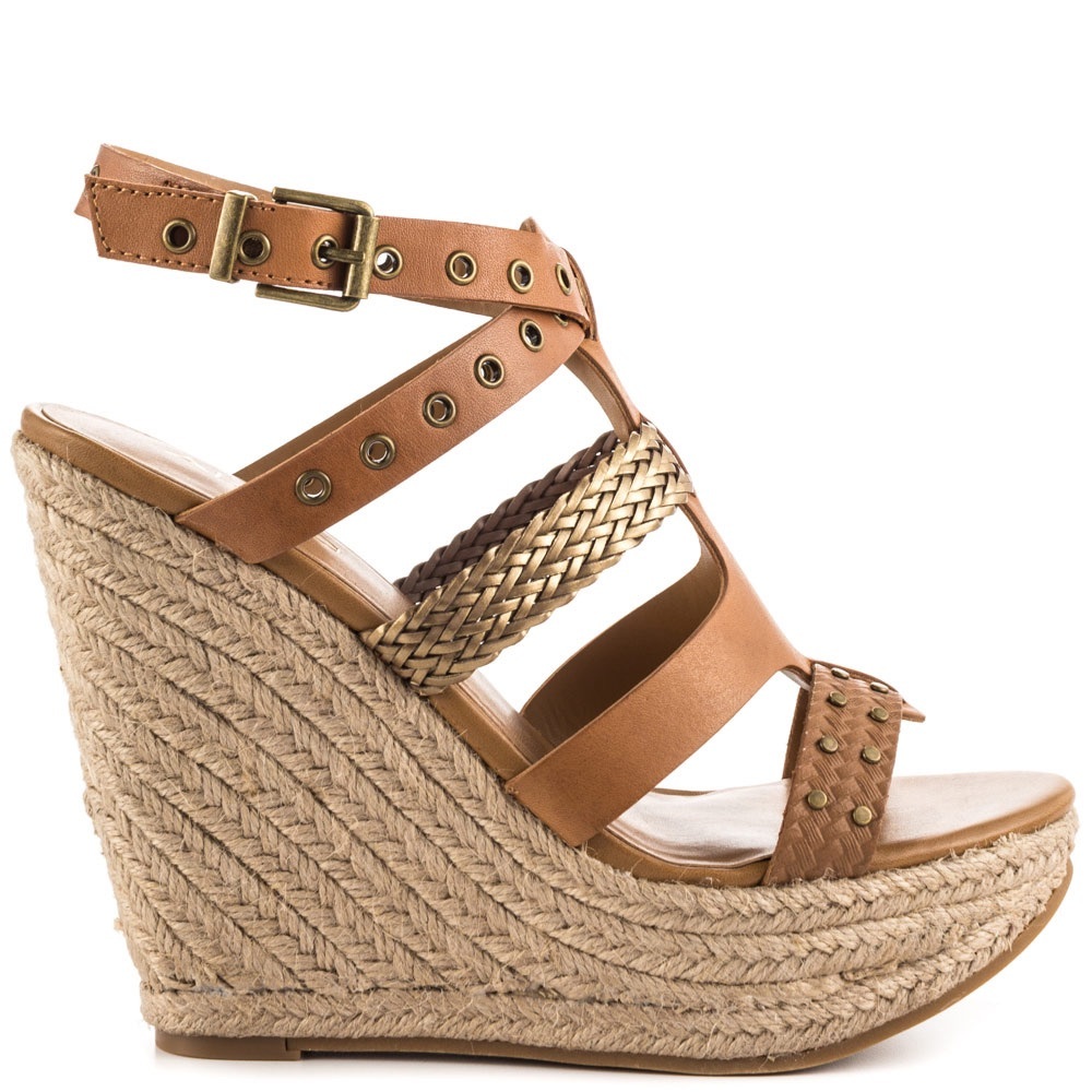 LNIB ALDO STRAPPY WEDGES WOMENS SIZE 10