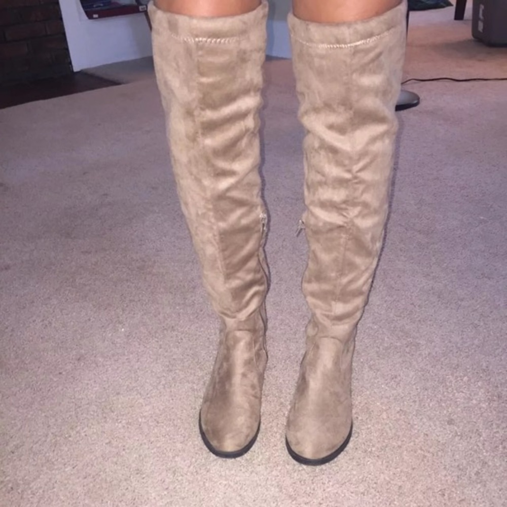 Knee high boots