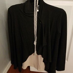 Dark grey cardigan