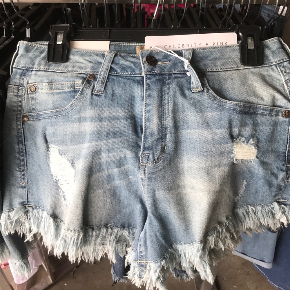 High waisted shorts