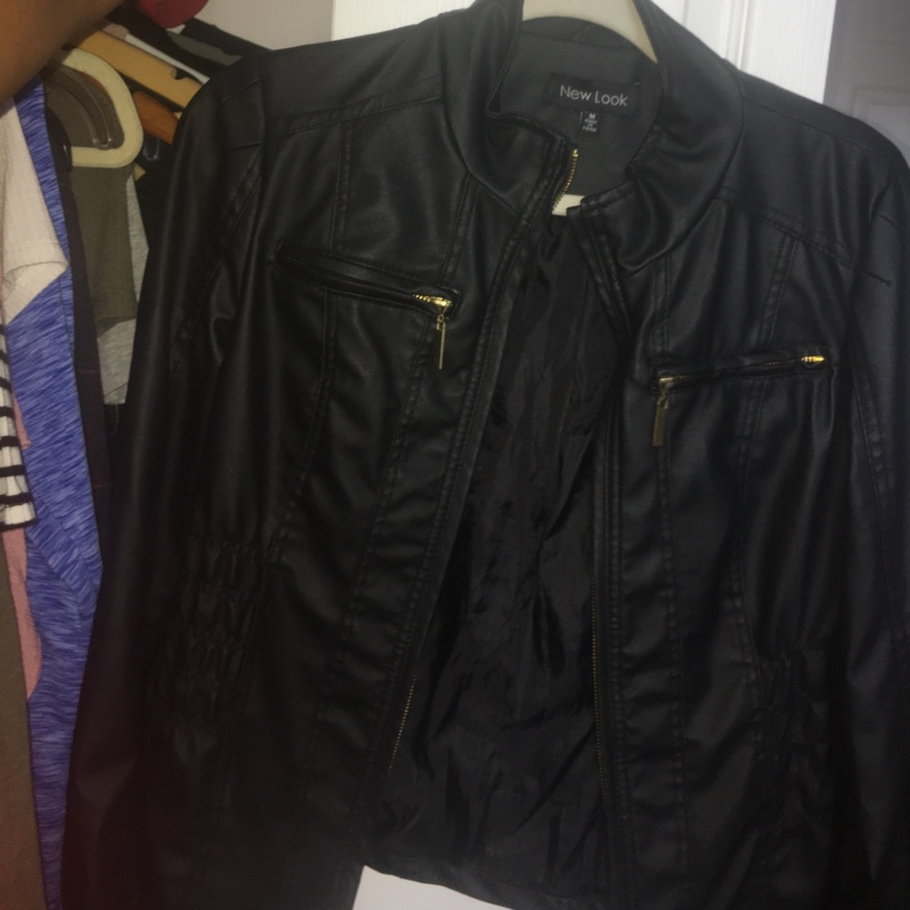 Leather Jacket black