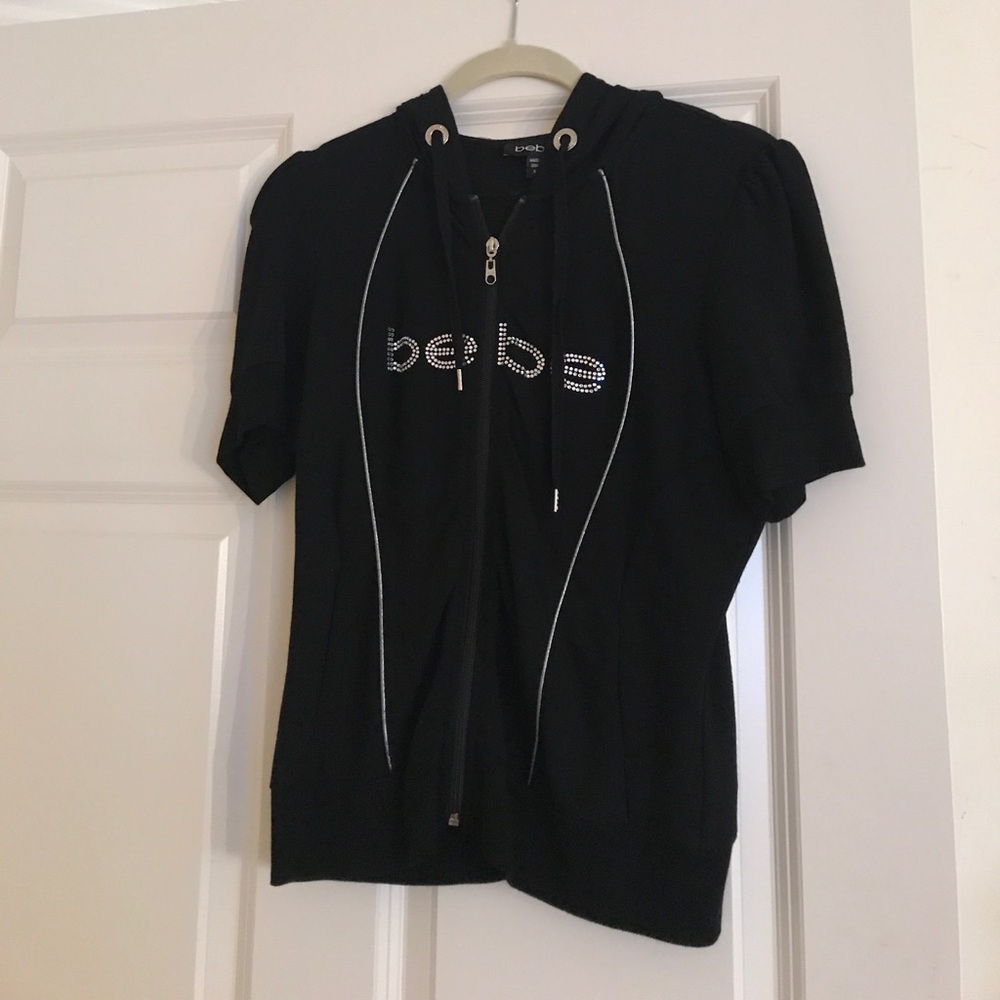 Bebe Anchor Short Sleeve Hoodie