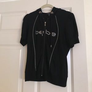 Bebe Anchor Short Sleeve Hoodie