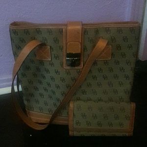 Dooney & Bourke and matching wallet