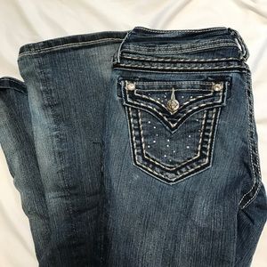 Dark Wash boot cut Miss Me Jeans!