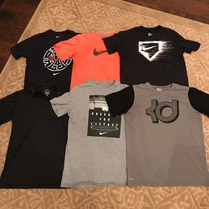 Boys Nike athletic shirts size L