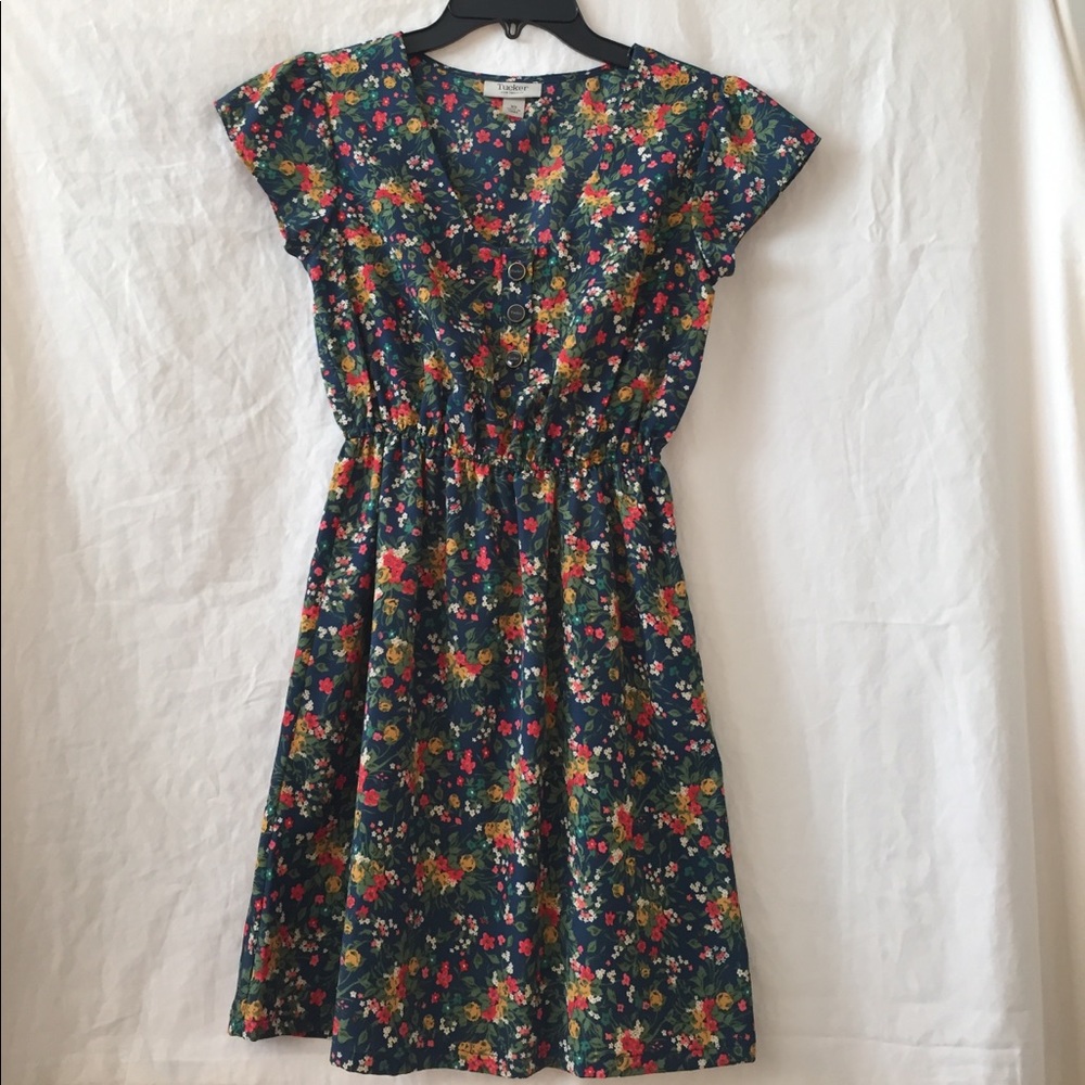 Flower Pattern Dress
