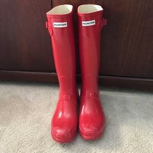 Hunter boots sz 7