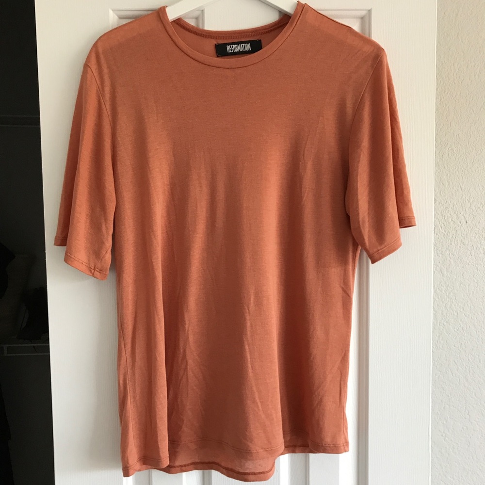 Reformation oversized boyfriend tshirt