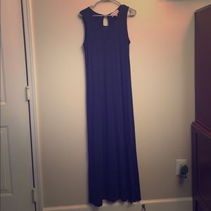 Navy Blue Philosophy Maxi Dress