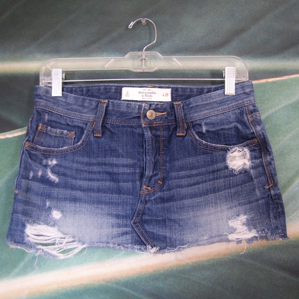 Abercrombie Denim Mini Skirt