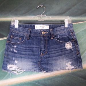 Abercrombie Denim Mini Skirt