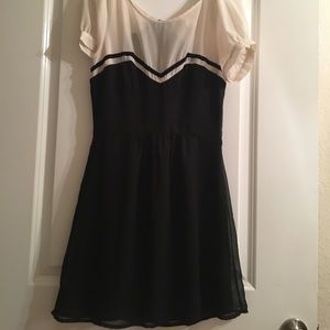 Coincidence & Chance black & white dress