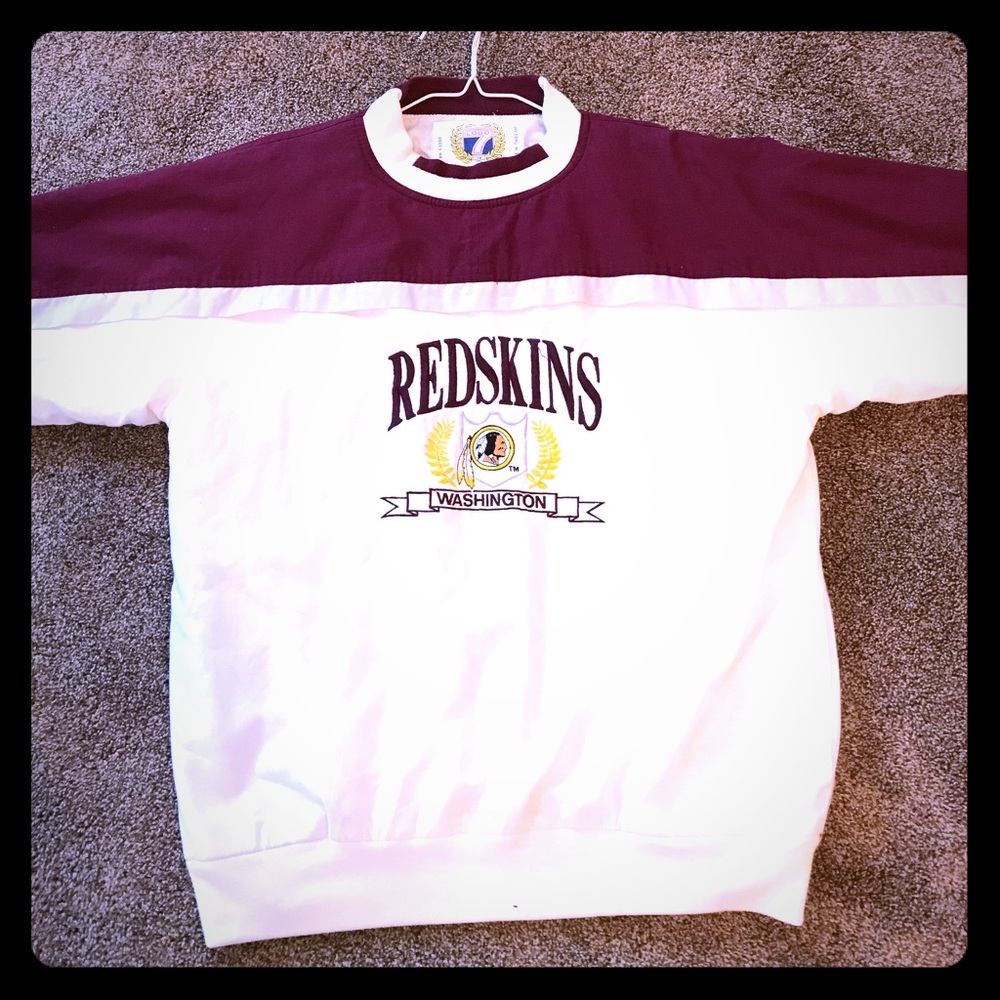 Vintage Washington Redskins sweater.