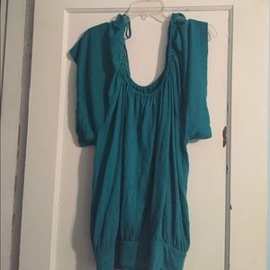 A.N.A open sleeve shirt