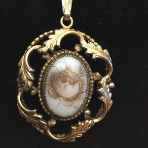 Vintage Gold Whiting Davis Necklace