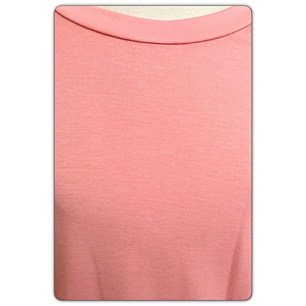 Sold ❣️Gorgeous Soft Blush Ladder Sleeve Top S - Picture 7 of 7