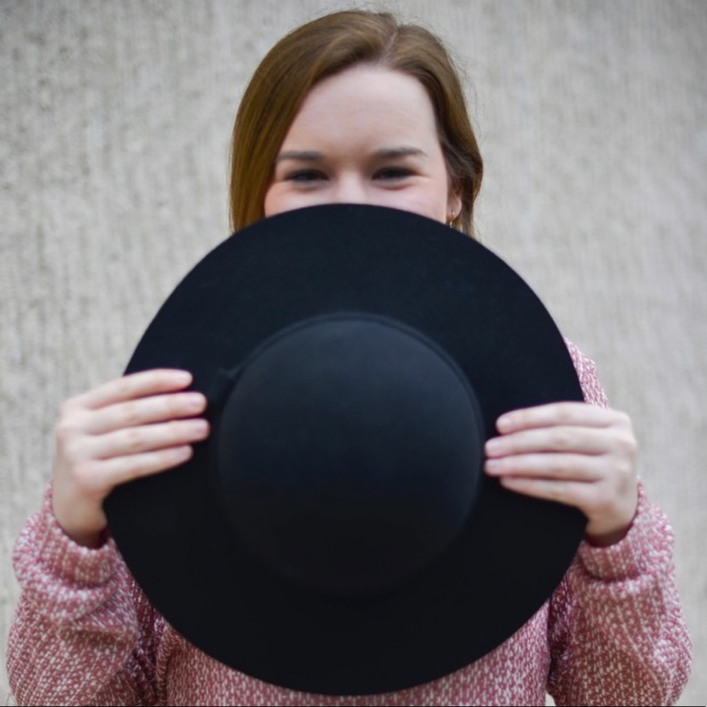 Forever 21 Black Felt Hat