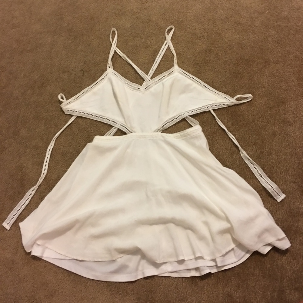 white dress