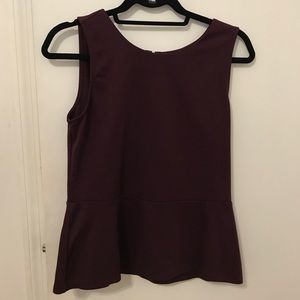 LOFT peplum top
