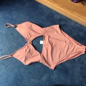 Forever 21 Rose One Piece Swimsuit BRAND NEW!