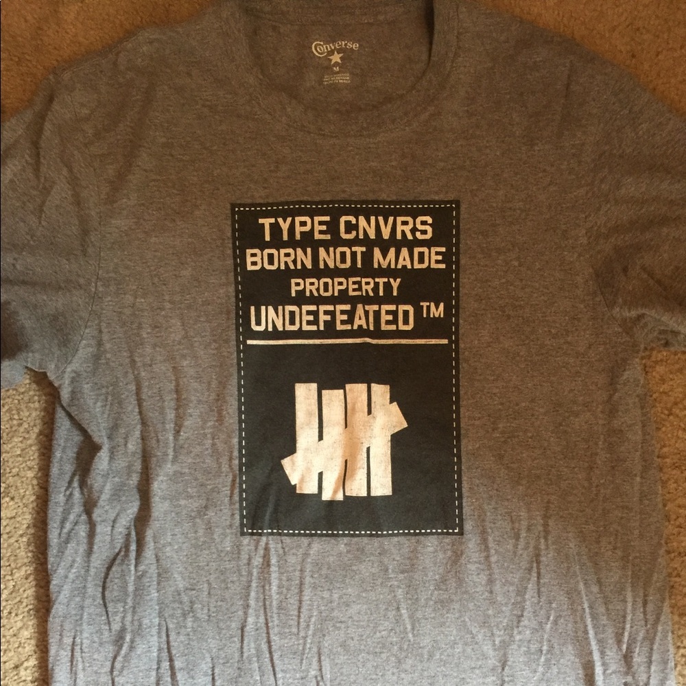 Converse undefeated shirt