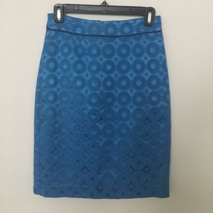 Awesome Shiny Blue Skirt!