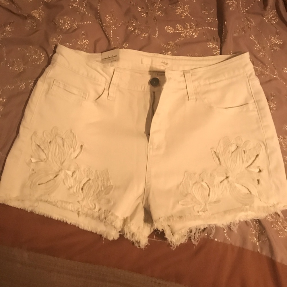 NEW daytrip  slim fit high rise shorts