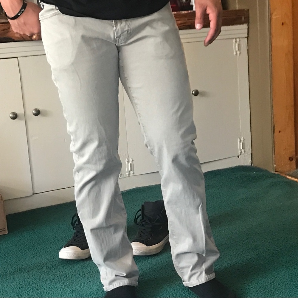 Men's like new AG Jeans - in light grey