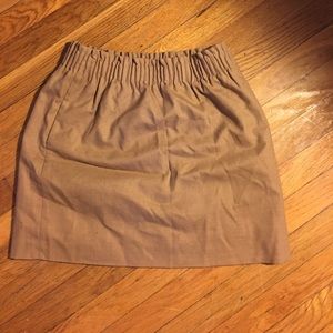Jcrew khaki skirt