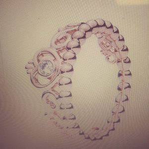 Rose tiara ring 925 sterling silver new