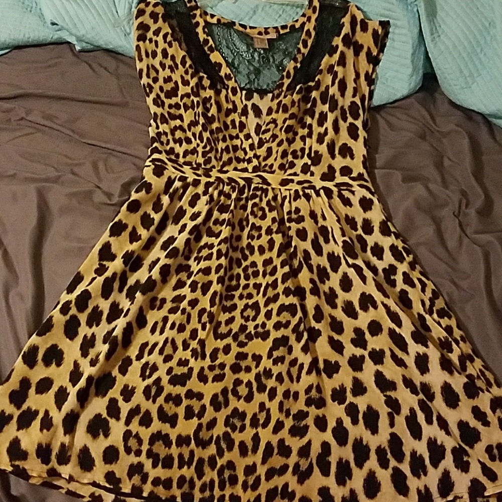 Forever 21 leopard print dress!