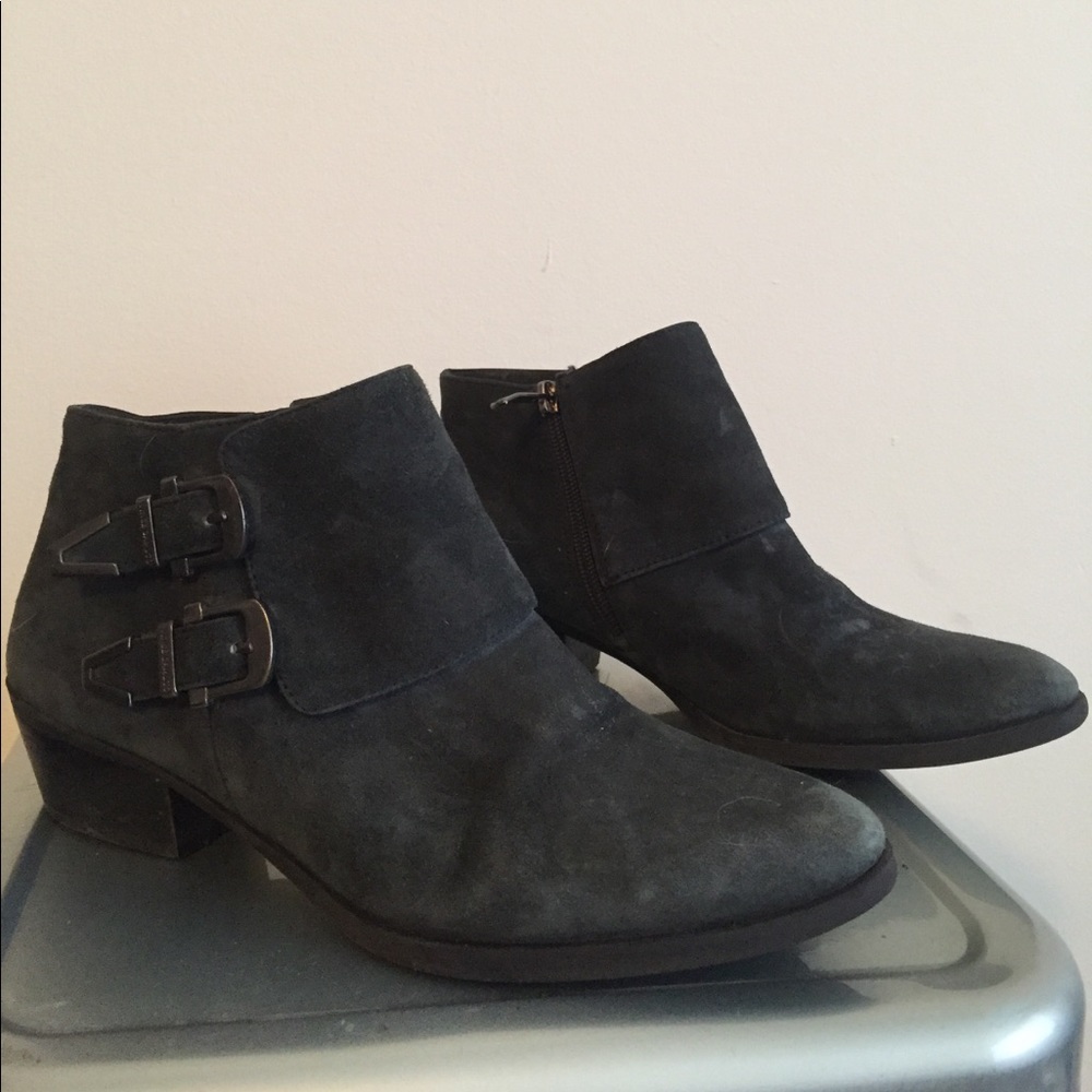 Vince Camuto suede ankle booties