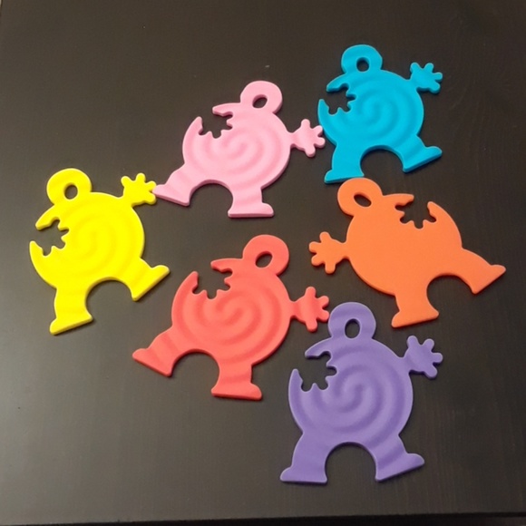 Never used set of colorful connecting coasters - Picture 1 of 2