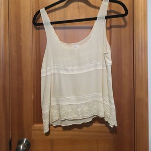 Kirra White Tank Top