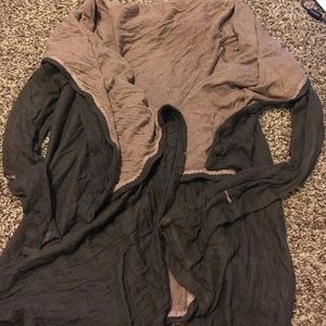 Reversible tunic sweater