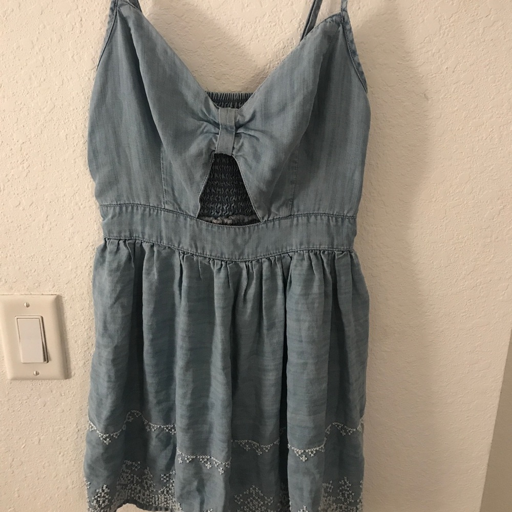 Denim dress-Hollister