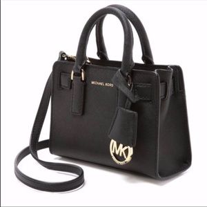 MICHAEL KORS mini leather crossbody