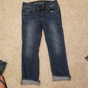 American eagle crop jeans