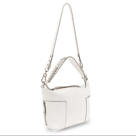 💥BOGO💥Steve Madden White Bag With Studded Strap - Picture 2 of 8