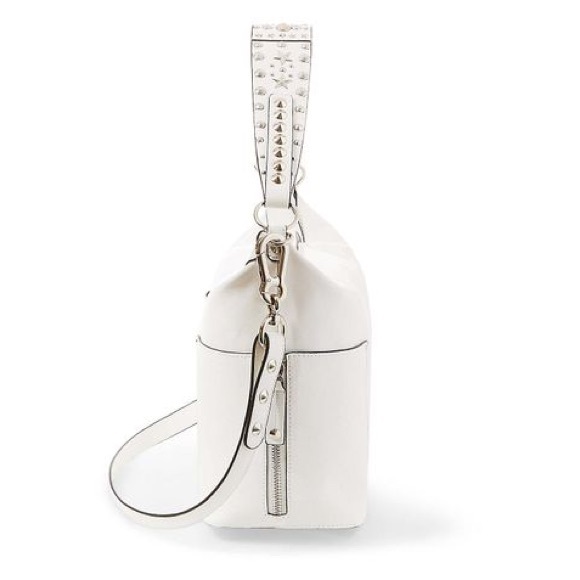 💥BOGO💥Steve Madden White Bag With Studded Strap - Picture 3 of 8